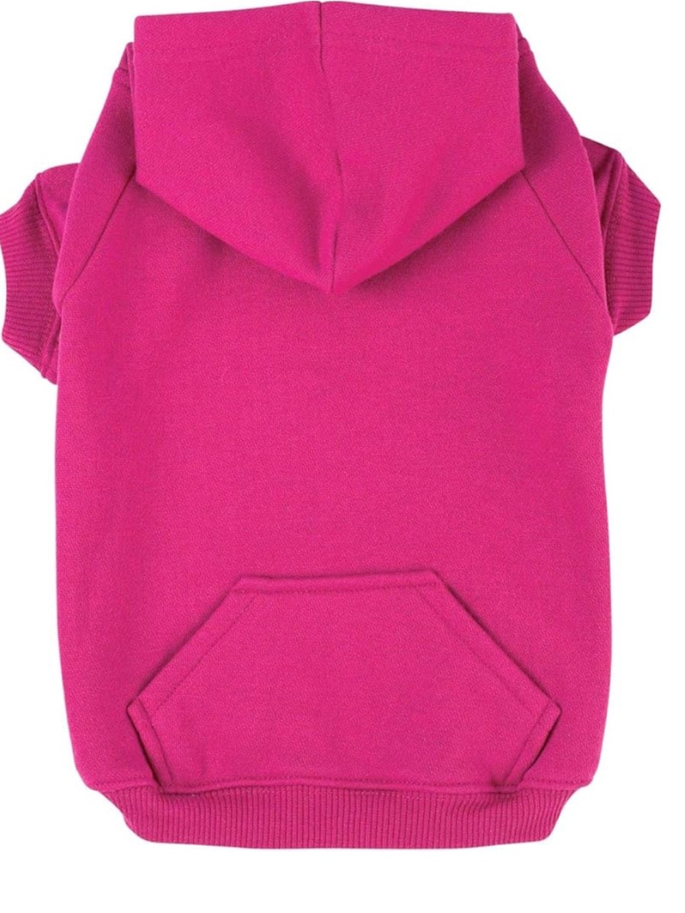 🚘 🆕 Zack & Zoey Bright Raspberry Pink Hoodie for your 4 legged buddy size Large